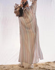 Estilo Emporio El Manto Stripe Dress + Duster