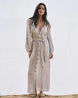 Estilo Emporio El Manto Stripe Dress + Duster