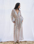 Estilo Emporio El Manto Stripe Dress + Duster