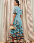 ALÉMAIS Georgie Midi Dress LUXAMORE