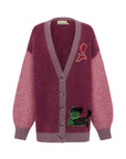 ALEMAIS MLAK Cardigan sustainably made artist collab MLAK prefall 26 LUXAMORE