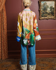 ALEMAIS MLAK Silk Shirt sustainably made artist collab MLAK prefall 26 LUXAMORE