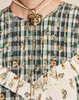 ALÉMAIS Outrider Seersucker Mini Dress