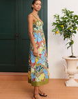 ALEMAIS Solstice Midi Dress LUXAMORE