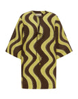 ALEMAIS Frankie Mini Dress Yellow LUXAMORE