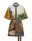 Alemais Lucena Mini Shirtdress