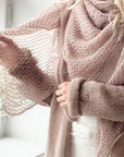 Bypias Dreamy Day Mohair Scarf - Taupe LUXAMORE