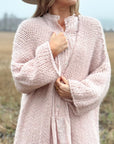Bypias Soft Muse Cardigan - Pink LUXAMORE