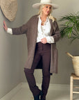 Bypias Wilona Cardigan - Taupe LUXAMORE