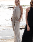 Eadie Lifestyle Ava Linen Top