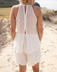 Eadie Lifestyle Ava Linen Top