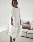 Eadie Lifestyle Carter Malle Linen Dress OSFA