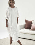 Eadie Lifestyle Carter Malle Linen Dress OSFA