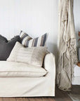 Eadie Lifestyle Mayla Linen Throw Natural - LUXAMORE -Throw-Eadie Lifestyle Mayla Linen Throw Natural oozes comfort and warmth with its divine tactility. A welcome addition to our much loved Handwoven collection.