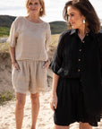 Eadie Lifestyle Olivia Linen Top