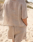 Eadie Lifestyle Olivia Linen Top