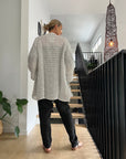 Estilo Emoporio Manta Mini Linen Dress - LUXAMORE -Dress-Estilo Emporio Manta Mini Dress. Eco-friendly versatile and perfect as a dress, shirt, or cover-up. Shop Estilo Emporio Dresses 100% Italian Linen from Luxamore
