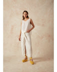Estilo Emporio Cora Top - LUXAMORE -Top-Estilo Emporio Cora Top 100% is a versatile addition to elevate your wardrobe essentials a scoop neck and rounded hemline. Shop Estilo Emporio Tops at Luxamore.