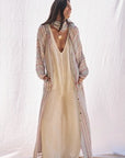 Estilo Emporio El Manto Stripe Dress + Duster - LUXAMORE -Dress- Estilo Emporio La Cota Cover Up Dress,Versatile, sustainable, and effortlessly chic for any occasion. Shop Estilo Emporio Dresses Italian Linen at Luxamore.
