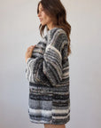 Estilo Emporio Luella Cardigan - Black Multi