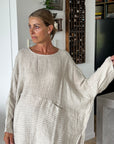 Estilo Emporio Nerano Top - LUXAMORE -Top-Estilo Emporio Italian Linen Nerano Top, made in Positano, Italy. Oversized, versatile, and sustainable for effortless elegance. Shop Estilo Emporio Tops.