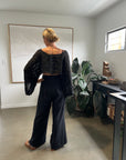 Estilo Emporio Raffles Top - LUXAMORE -Tops-Estilo Emporio Raffles Top Wide sleeves, amazing light linen fabric looks amazing paired with the Pocket Pant. Size. Shop Estilo Emporio Tops at Luxamore.