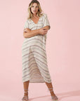 Estilo Emporio Zaza Linen Dress - Marrakesh LUXAMORE
