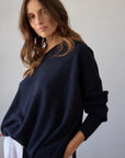 Estilo Emporio Zoe Cashmere - Navy