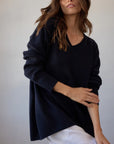 Estilo Emporio Zoe Cashmere - Navy