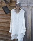 La Bottega di Brunella Top Maglia Bonta - Campagna Latte - LUXAMORE -Tops-La Bottega di Brunella Maglia Bontà – latte handcrafted linen tops made in Italy. Ethically woven with natural fibers. Explore La Bottega di Brunella’s linen tops.
