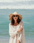 La Bottega di Brunella Top Maglia Bonta - Campagna Latte - LUXAMORE -Tops-La Bottega di Brunella Maglia Bontà – latte handcrafted linen tops made in Italy. Ethically woven with natural fibers. Explore La Bottega di Brunella’s linen tops.