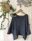 La Bottega di Brunella Top Maglia Europa - Campagna Blu LUXAMORE