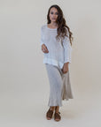 La Bottega di Brunella Top Maglia Europa - Campagna Latte - LUXAMORE -Tops-La Bottega di Brunella Maglia Europa - Campagna linen top garments, designed and handcrafted in Italy. Shop La Bottega di Brunella Linen at Luxamore.