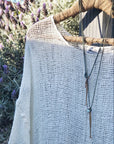 La Bottega di Brunella Top Maglia Europa - Campagna Latte - LUXAMORE -Tops-La Bottega di Brunella Maglia Europa - Campagna linen top garments, designed and handcrafted in Italy. Shop La Bottega di Brunella Linen at Luxamore.
