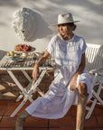 Bypias Liliana Linen Dress - White