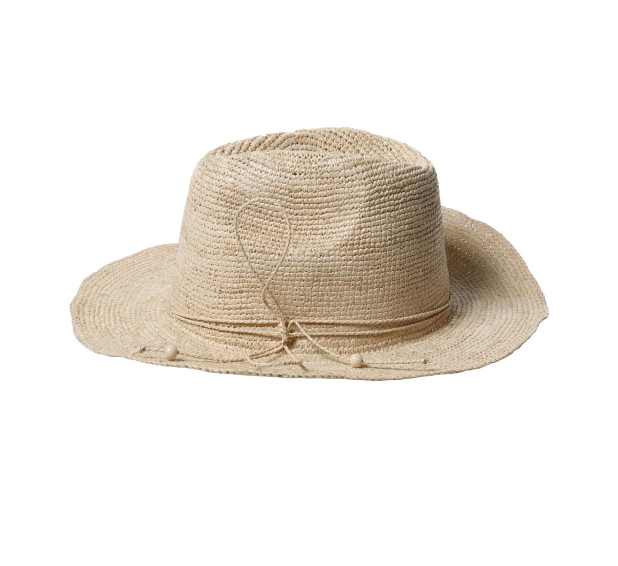 Woman Wearing Made in Mada Hat ELYA - hat LUXAMORE