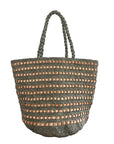 Made in Mada Vony Bag - LUXAMORE -Bag-Made in Mada Vony Bag Mada in Mada's signature tote bag with A fusion between raffia and leather. Shop Made in Mada's bags at Luxamore