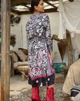 Miss Goodlife Midi Dress Good Energy Made in Italy LUXAMORE