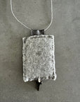 Woman Wearing RAW Crossroads of Light Necklace - necklace LUXAMORE
