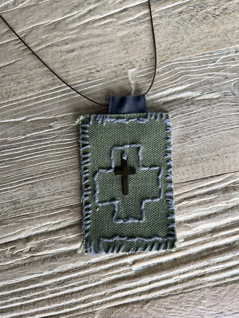 Woman Wearing RAW Stitch & Soul Necklace - necklace LUXAMORE