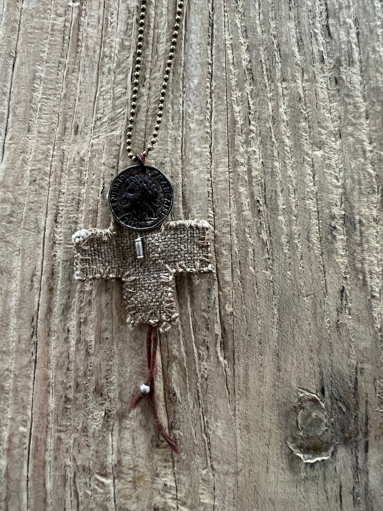 Woman Wearing RAW True North Necklace - necklace LUXAMORE