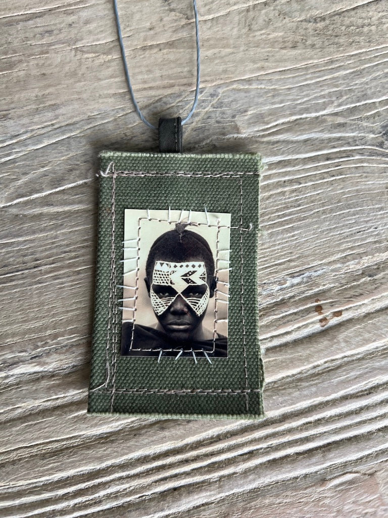 Woman Wearing RAW Woven Soul Necklace - necklace LUXAMORE