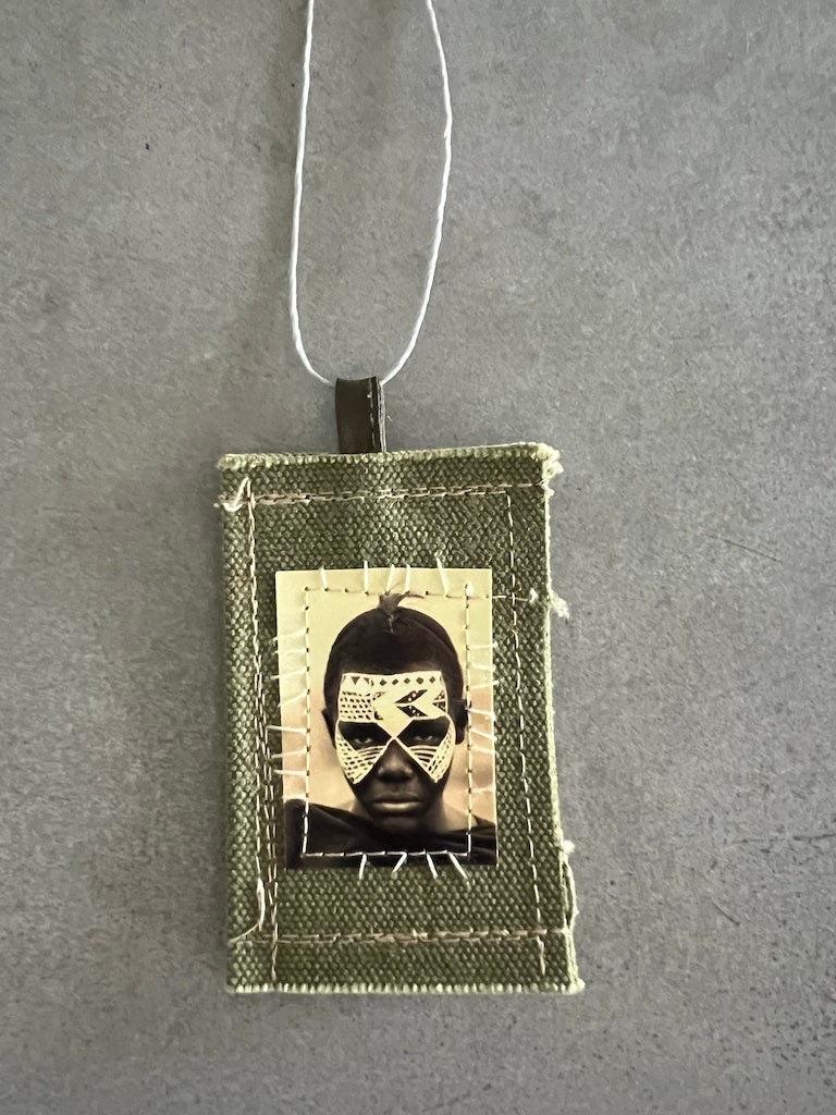 Woman Wearing RAW Woven Soul Necklace - necklace LUXAMORE