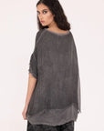 Sanctamuerte Layerd V Neck - LUXAMORE