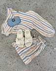 Woman Wearing Estilo Emporio Diverti Short - Shorts LUXAMORE