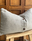 Eadie Lifestyle Mayla Linen Cushion Natural