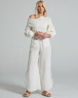 Estilo Emporio Gidget Top - LUXAMORE -Tops-The Gidget Top and it's distinctive blouson sleeves: Woven from premium linen this elasticised top can be worn on or off the shoulder. Shop the Gidget Top, back-by-popular-demand. Our favourite top for this summer! It’s versatile and easy to wear. Made in Italy 100% Italian linen