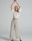 Estilo Emporio Riviera Pant - LUXAMORE -pants-Estilo Emporio Riviera Pant Stunning Italian linen, easy to wear. Shop Estilo Emporio Pants at Luxamore, your italian linen clothing online store.