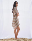 Estilo Emporio Cuadra Top + Dress Pescatore Sky Blue Chocolate