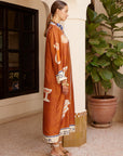 Alemais Soleil D'amour Silk Shirtdress